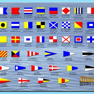 BANDERAS CODIGO INTERNACIONAL BOLSO