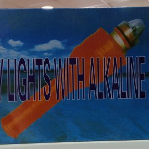 BOYARIN LUMINOSO LED C/CALZO (S/PILA GDE.) .